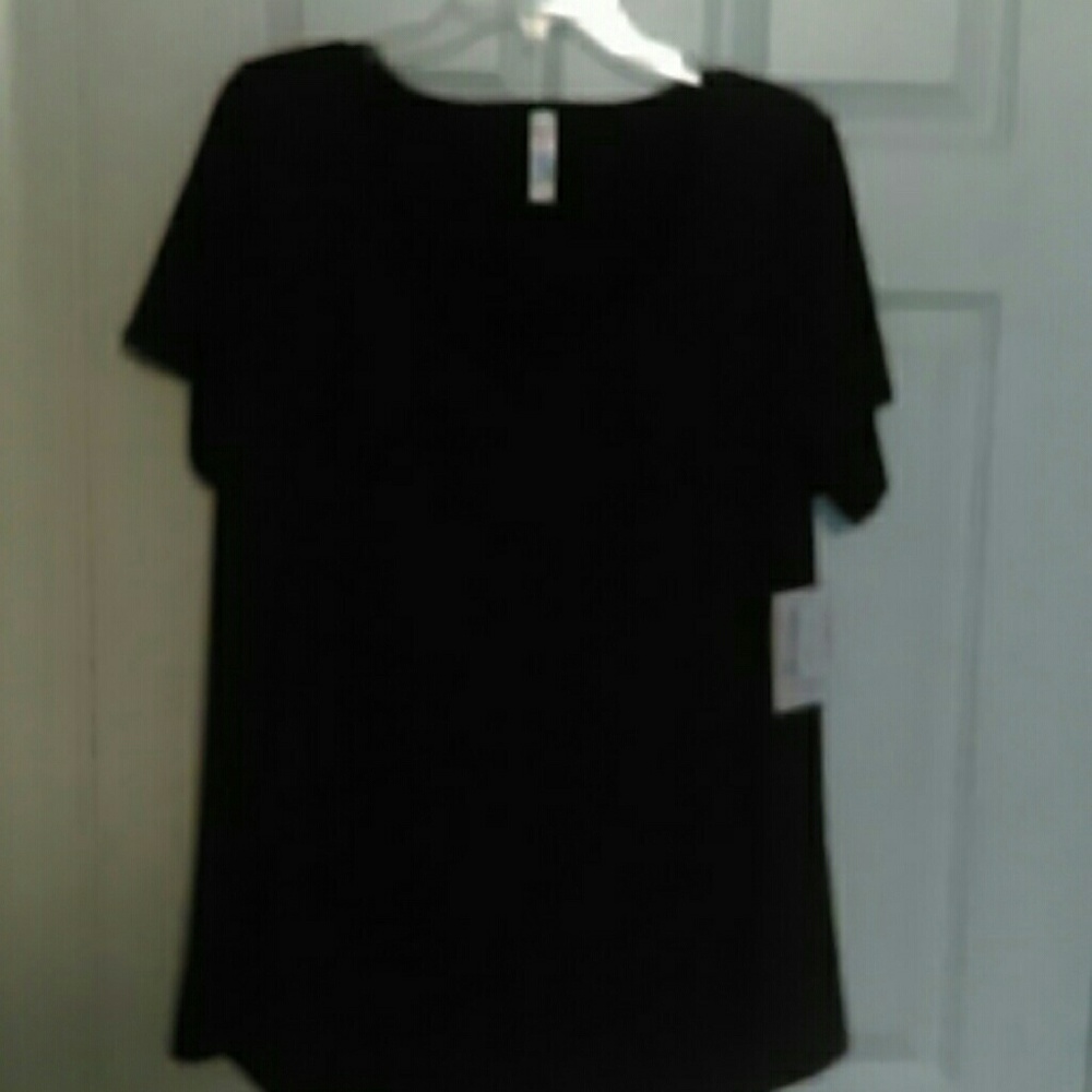 SOLID BLACK LulaRoe XL Classic T