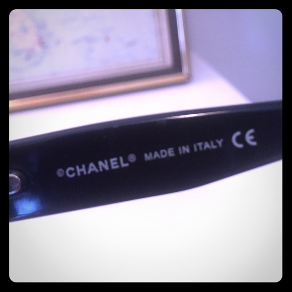 Classic Black Chanel Sunglasses