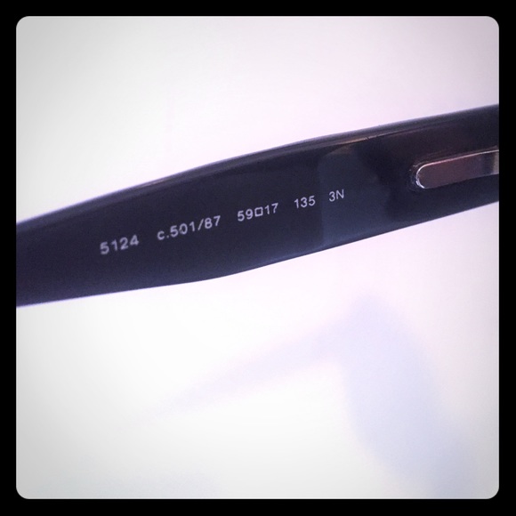 Classic Black Chanel Sunglasses main image 4