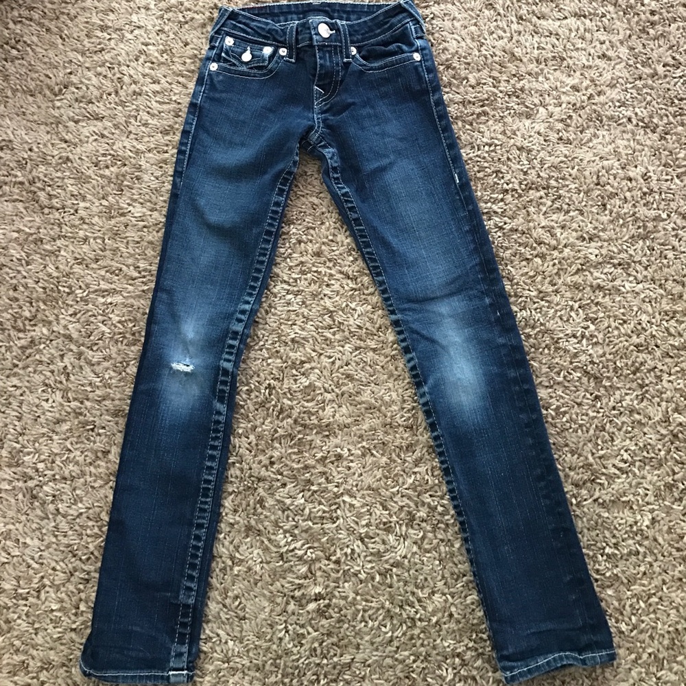 True religion girls skinny jeans