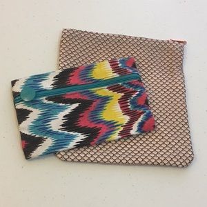 Ipsy Makeup Bags - Set of 2