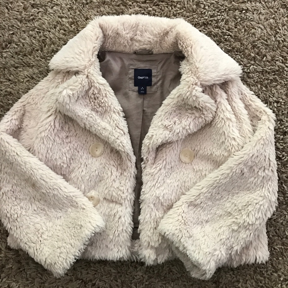 Gap kids fur coat