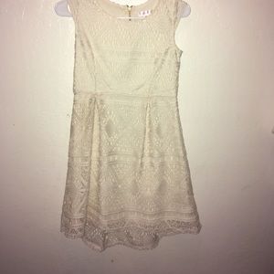 Cream dress