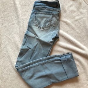 Hollister light washed ripped Jeans