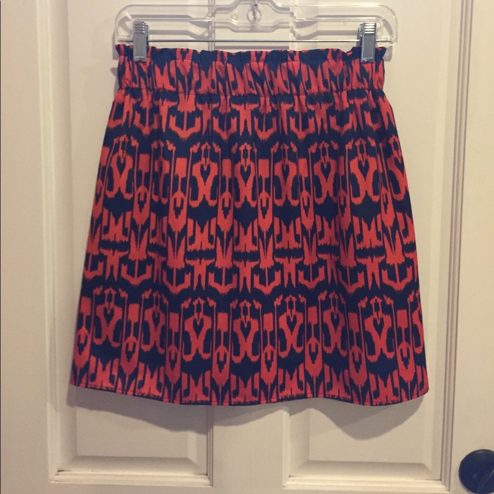 ALYA skirt navy and orange - S