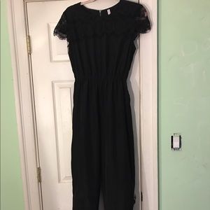 Black jumpsuit
