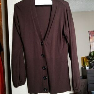 Michael Kors brown cardigan