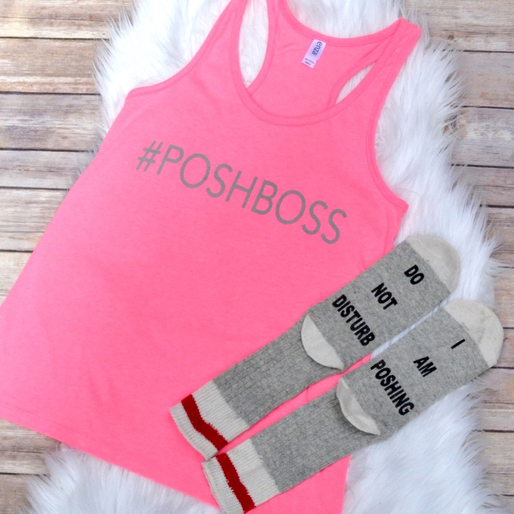 #POSHBOSS Tank - Pink