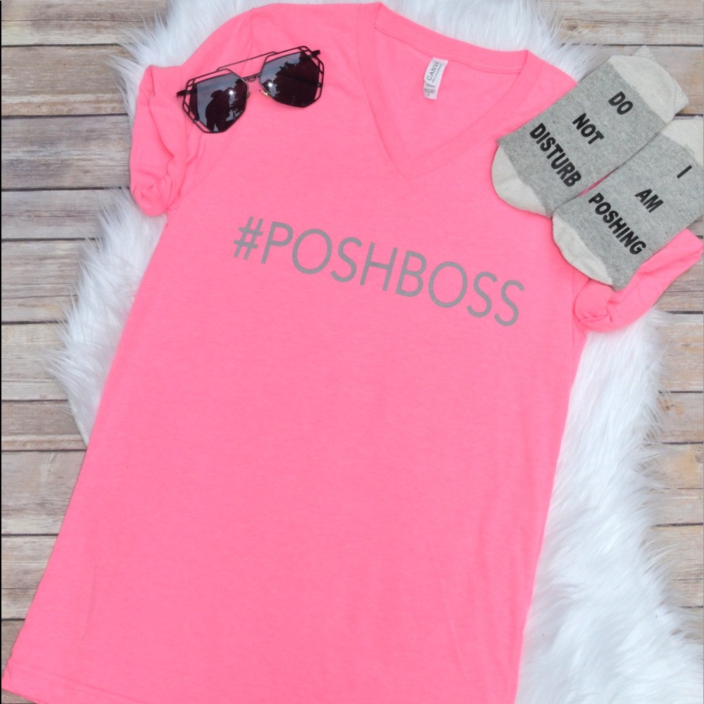 #POSHBOSS Top - Pink - Picture 3 of 3