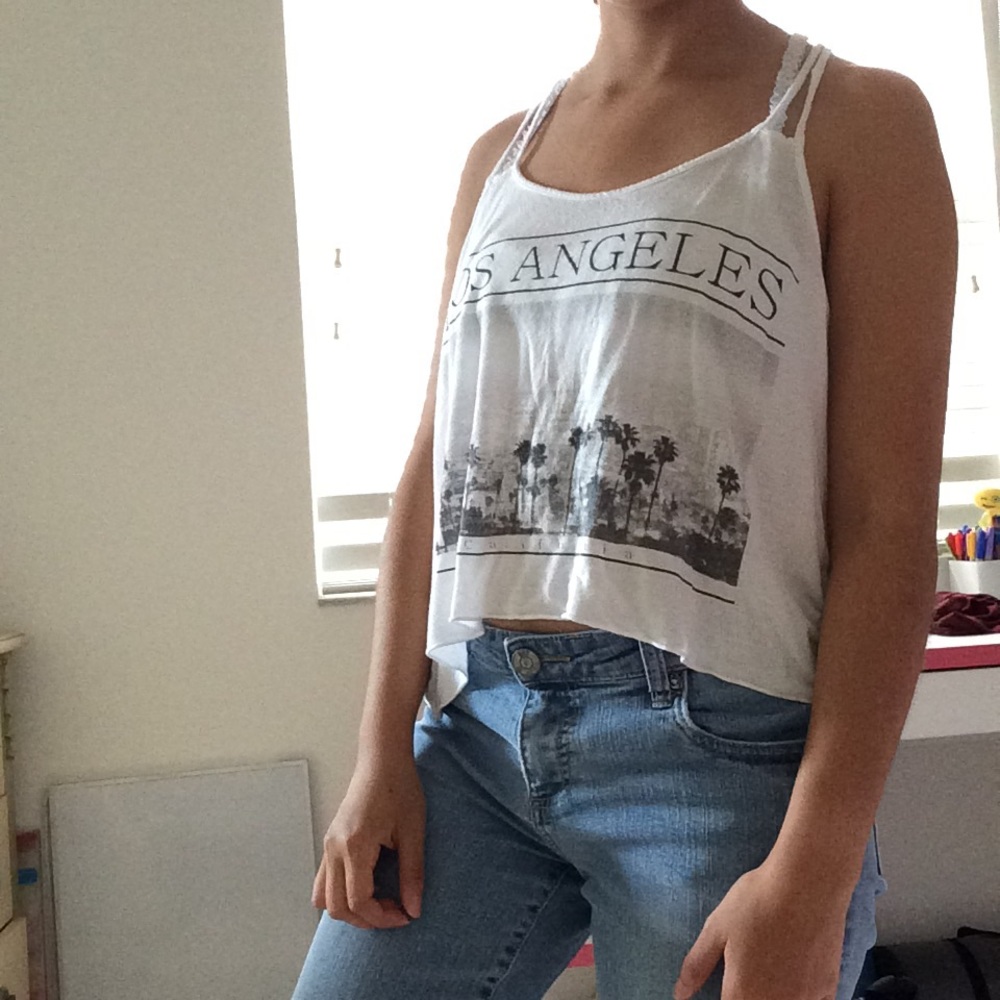Los Angeles soft crop top