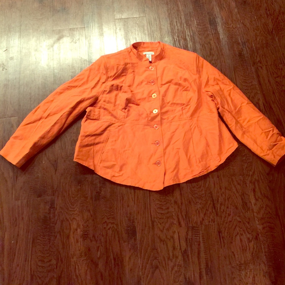 Orange Blazer