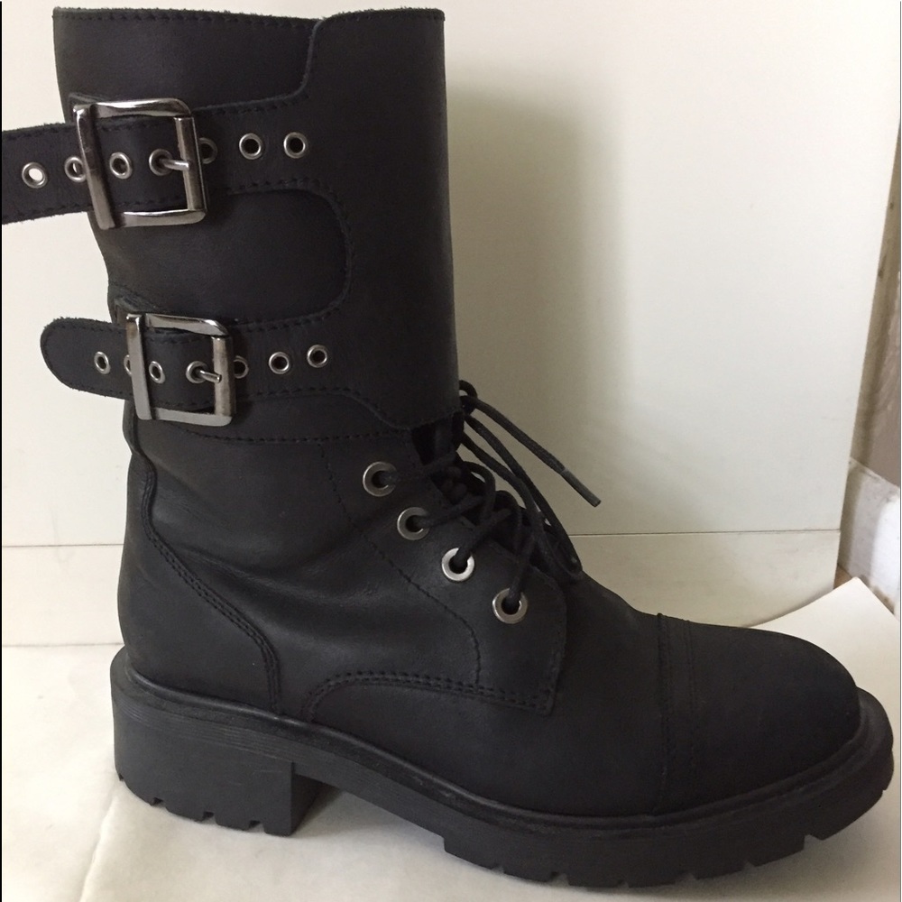 SOLD*Allsaints NIB Delphi Combat Motorcycle Boots
