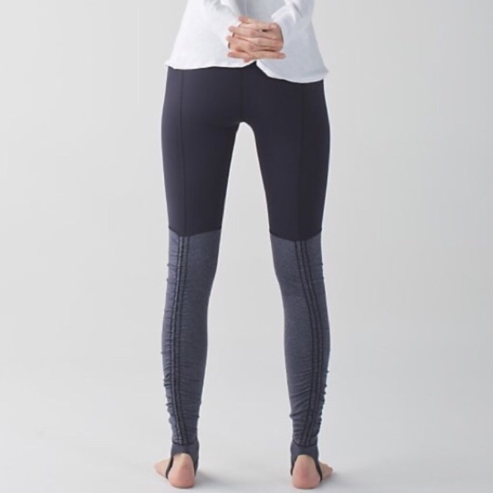 Lululemon high waisted stirrup pant