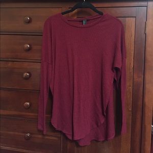 Maroon long sleeve