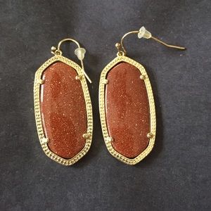 Kendra Scott Elle Earrings in Goldstone