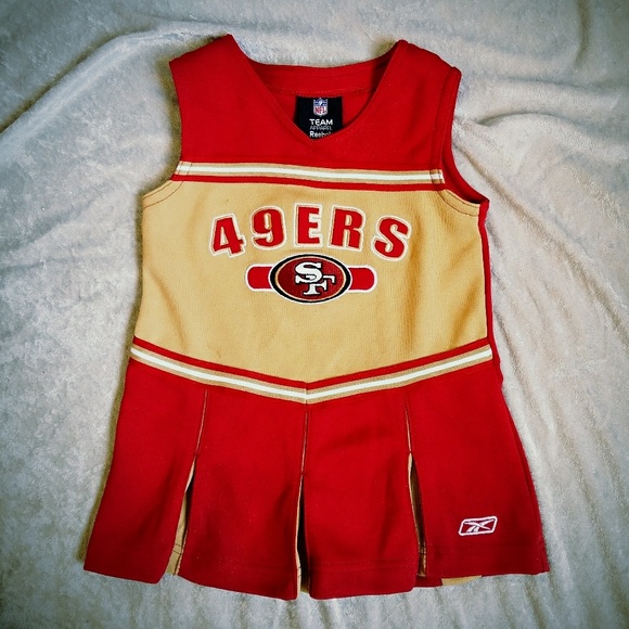 57 off Reebok Other NFL 49ers cheerleader dress for baby girl, sz
