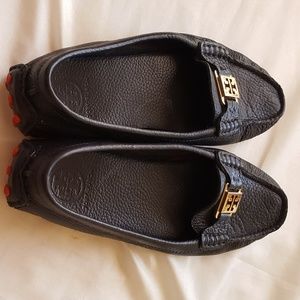 Tory Burch  leather flats/ mocassins
