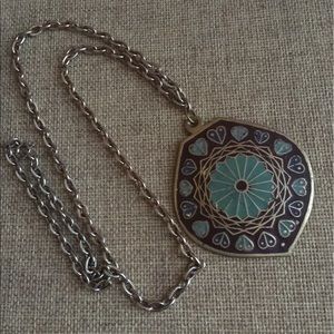 Vintage necklace mosaic piece