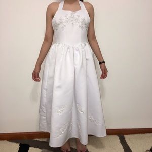 🔹Gorgeous White Dress Kids' Size 10 🔹