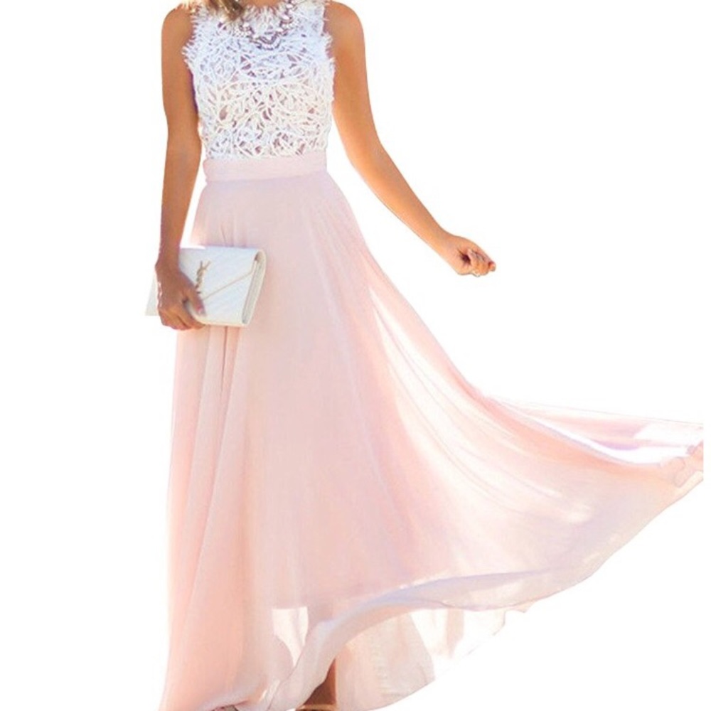 Womens Vintage Chiffon dress