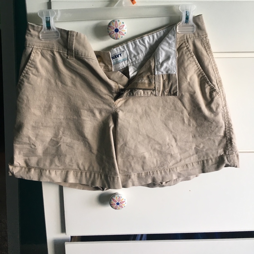 Khaki shorts
