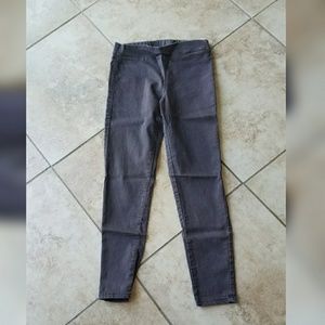 Dark brown skinny jeans