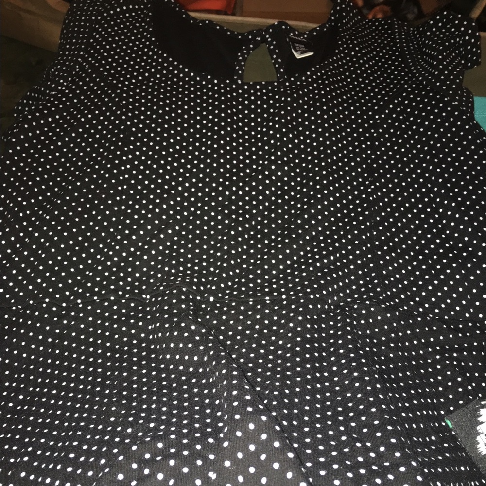 Poka Dot plump bottom shirt from Torrid