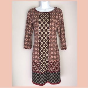 Max Studio Print Shift Dress