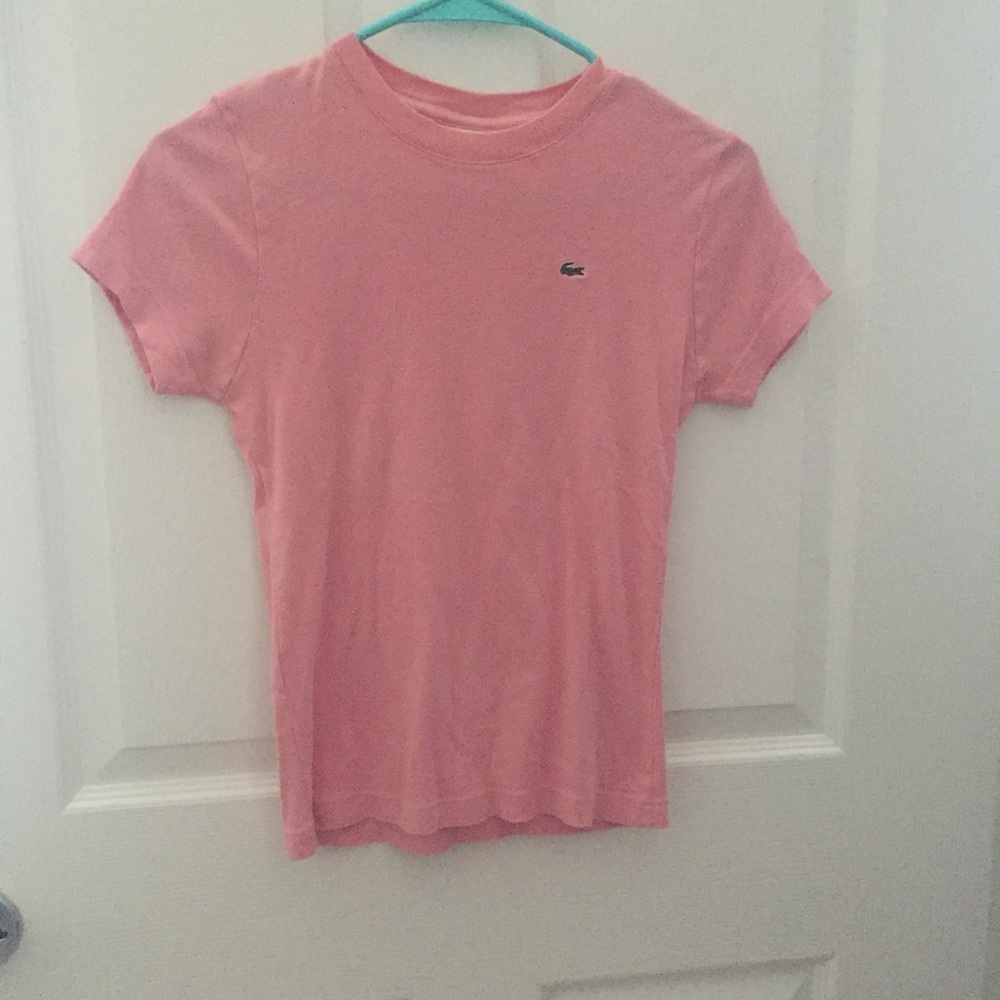 Pink Lacoste T-Shirt