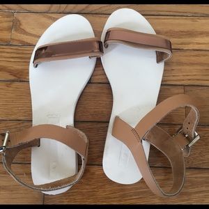 NWOT Sol Sana & Urban Outfitters Rose Gold Sandals