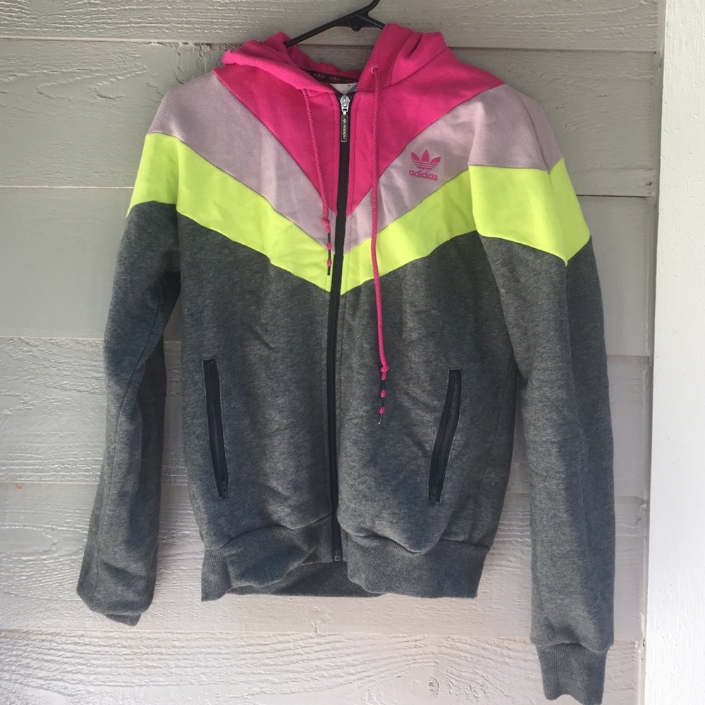 Limited Ed. Adidas Employee Store graphic hoodie