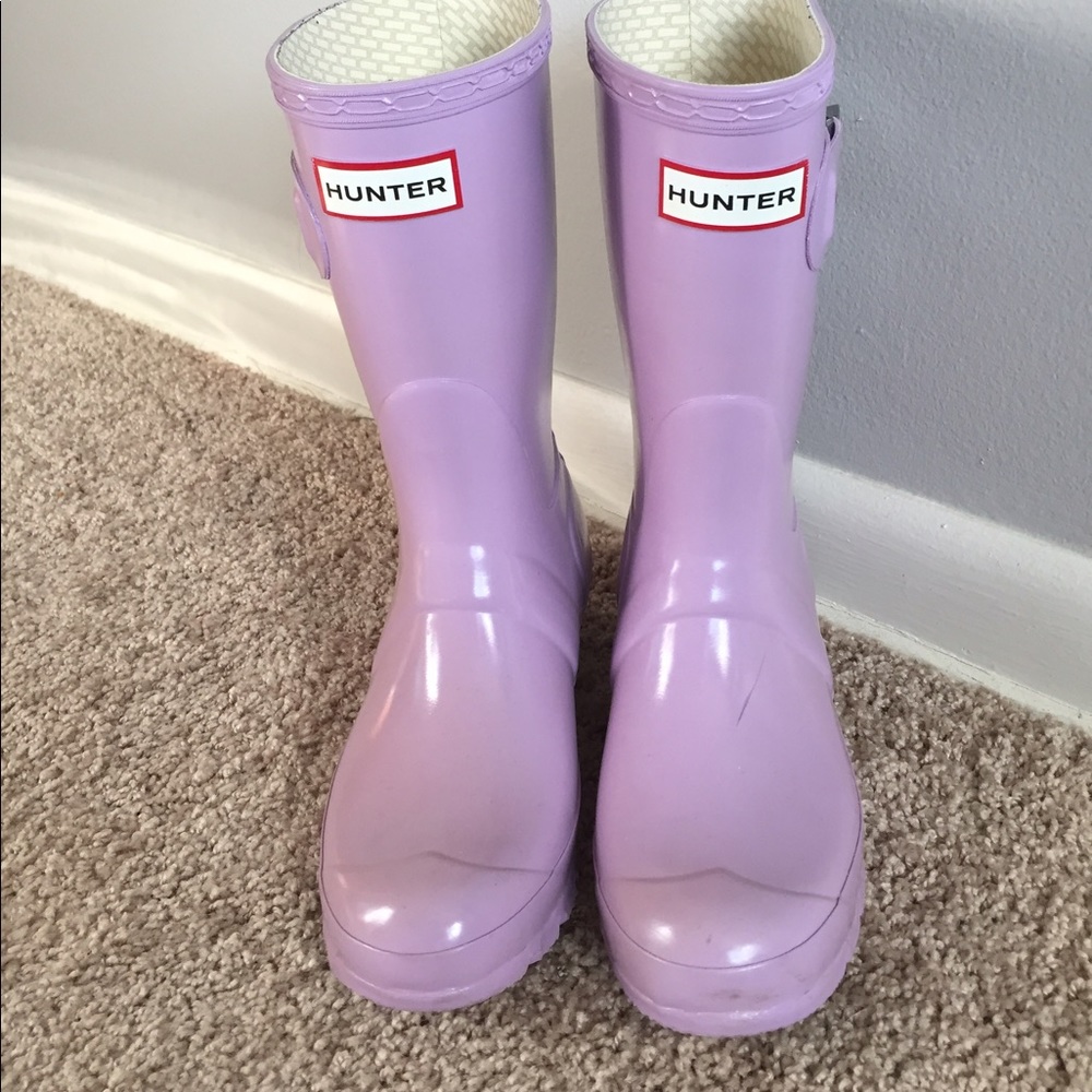 Purple Size 6 Hunter Boots