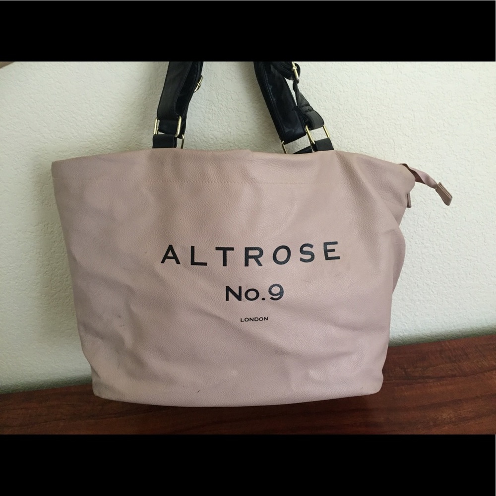 Dusty rose colored bag