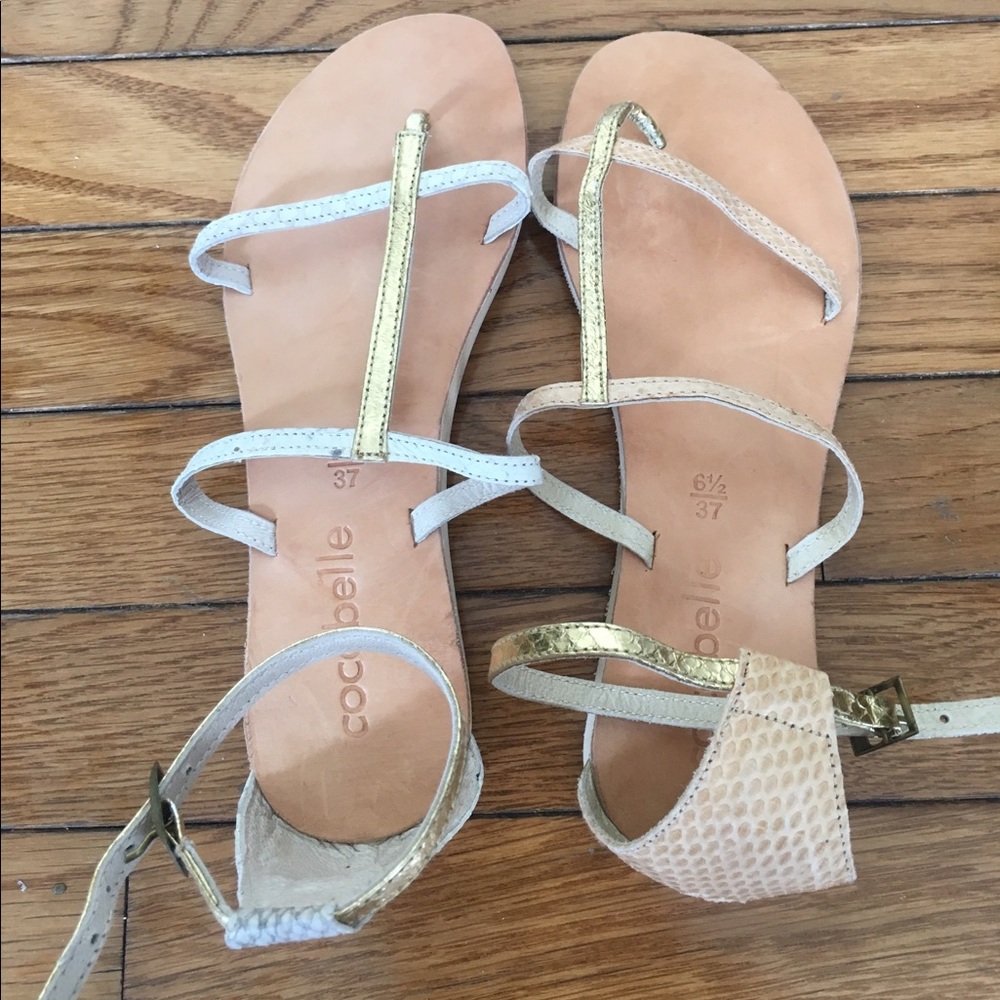 NWOT Cocobelle & Urban Outfitters Leather Sandals