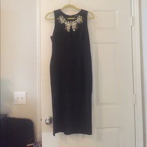 Black sparkly cocktail dress