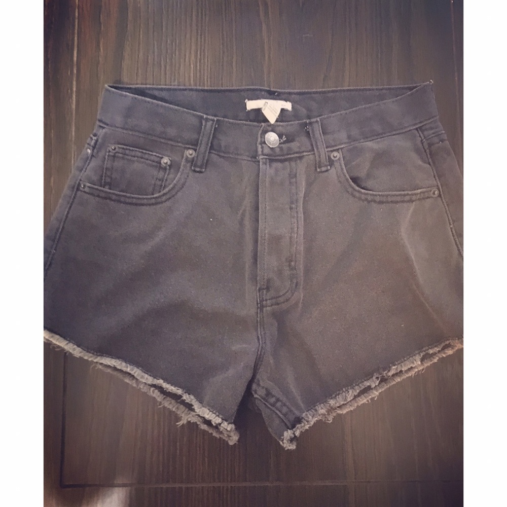 Charcoal Black Shorts