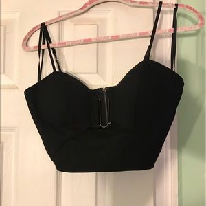 Black bralette