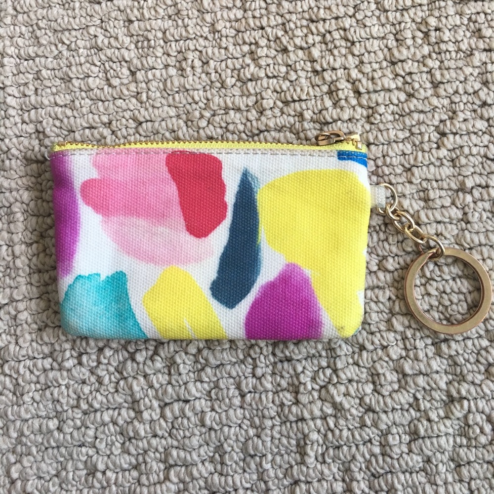 Ban.do multicolored keychain pouch