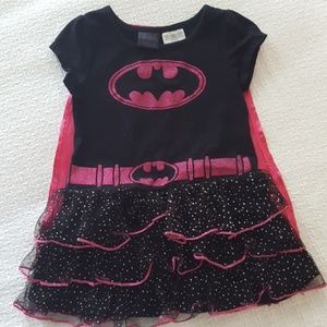 Batgirl costume 2T with cape Halloween
