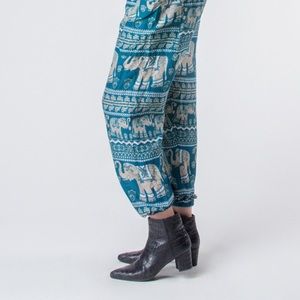 The Elephant Pants in turquoise