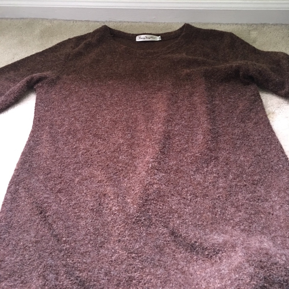 Brown cozy sweater!