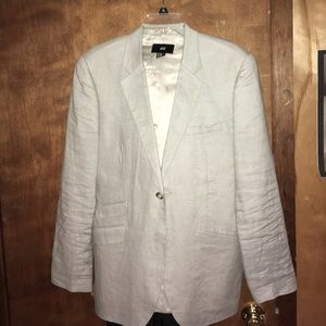 Light Grayish Sports Jacket
