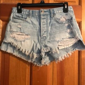 Abercrombie & Fitch high waisted shorts