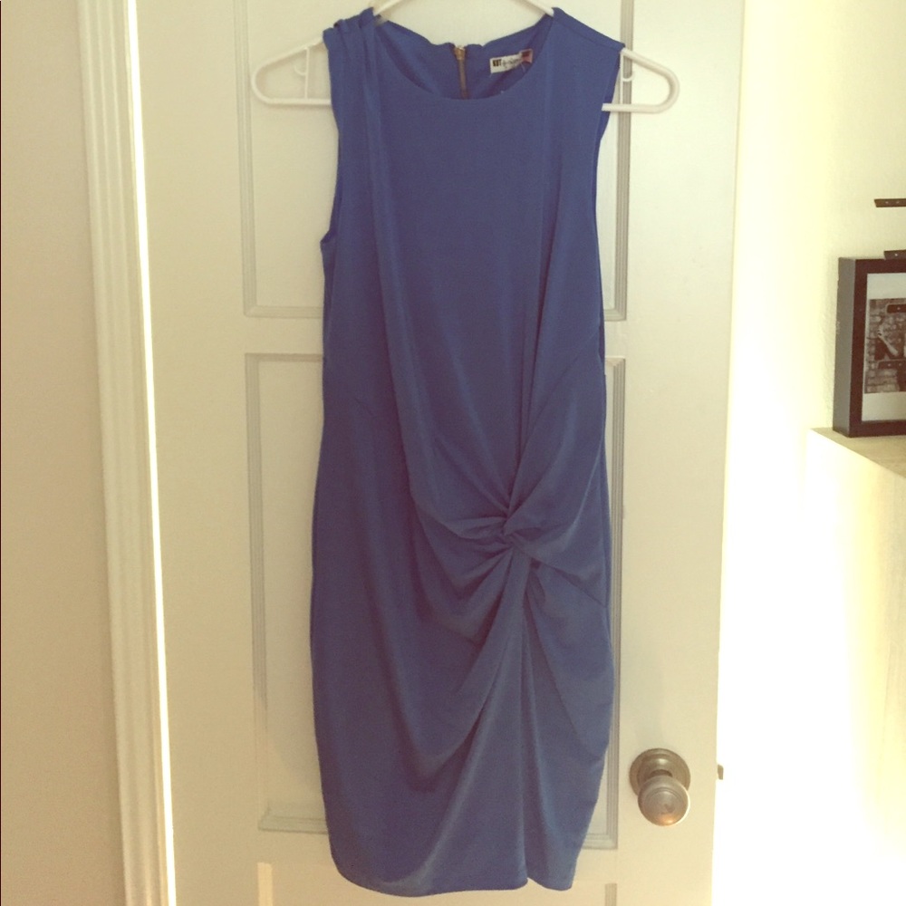Blue sleeveless dress by Kut from the Clothing