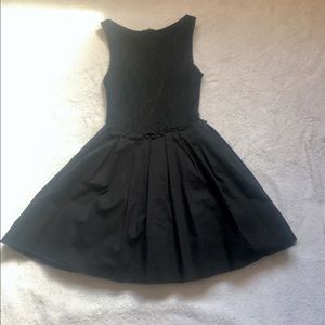 Black A-line Dress