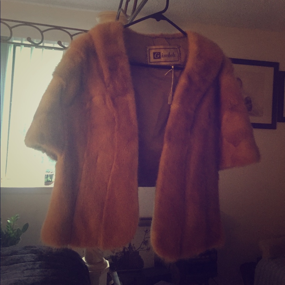 Mink Fur Shawl