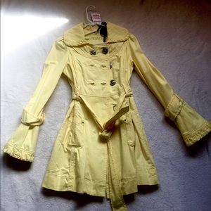 Yellow Trench Coat
