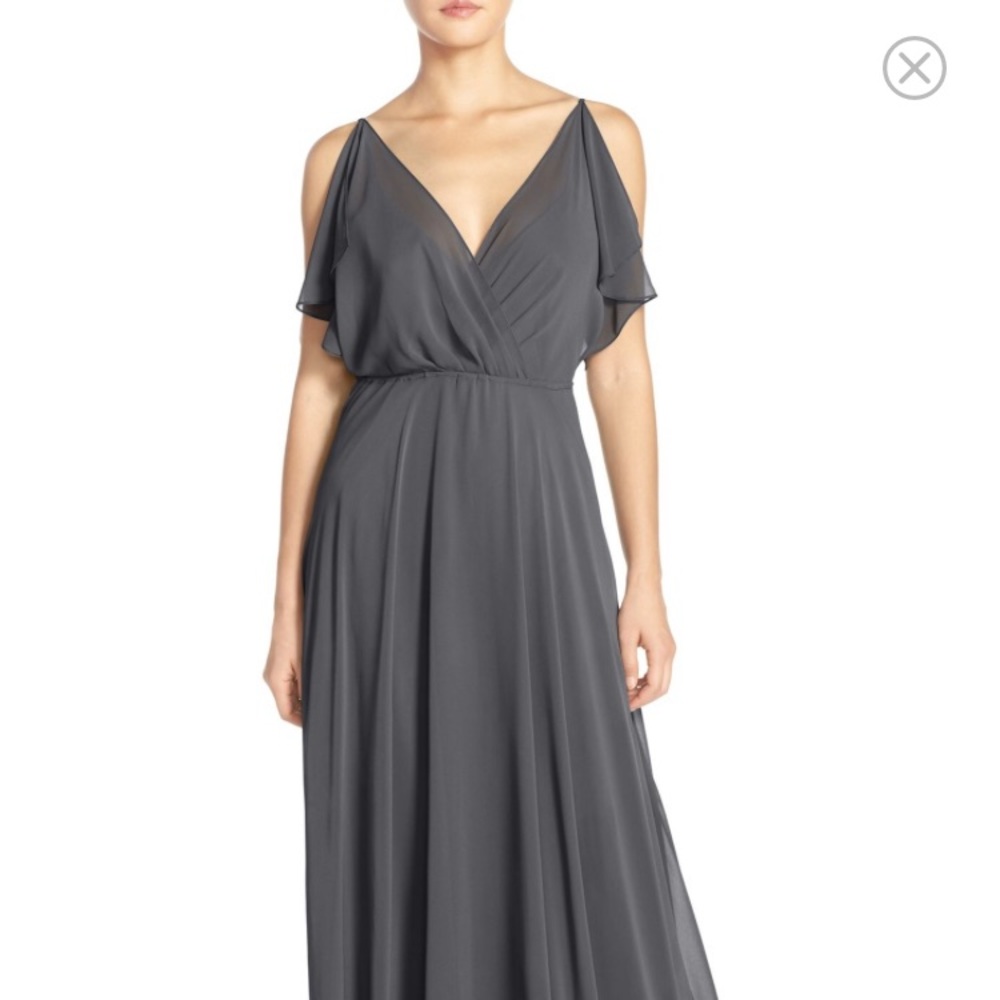 Jenny Yoo Cassie Dress in Storm
