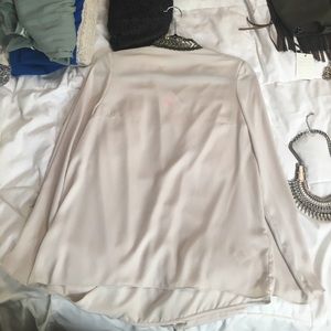 Cream blouse