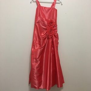🌺Coral Dress Kids' Size 12🌺